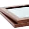 2 Pack Craig Frames Bauhaus 125 Dark Walnut Picture Frame